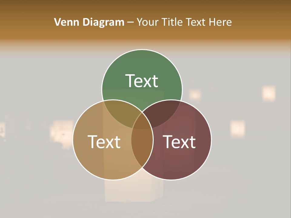 Luminaries At Night PowerPoint Template