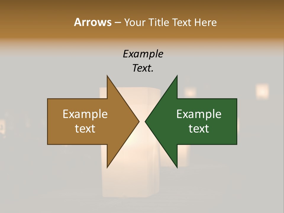 Luminaries At Night PowerPoint Template