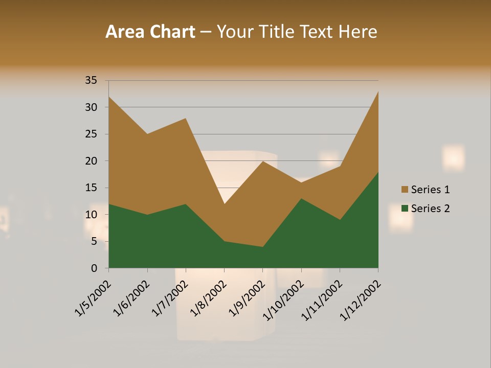 Luminaries At Night PowerPoint Template