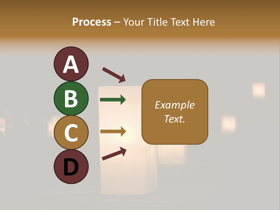 Luminaries At Night PowerPoint Template