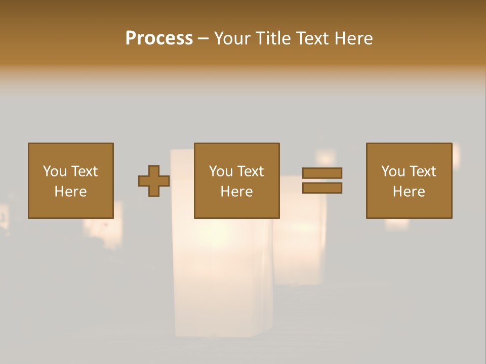 Luminaries At Night PowerPoint Template