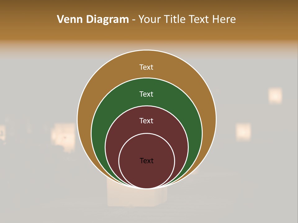 Luminaries At Night PowerPoint Template