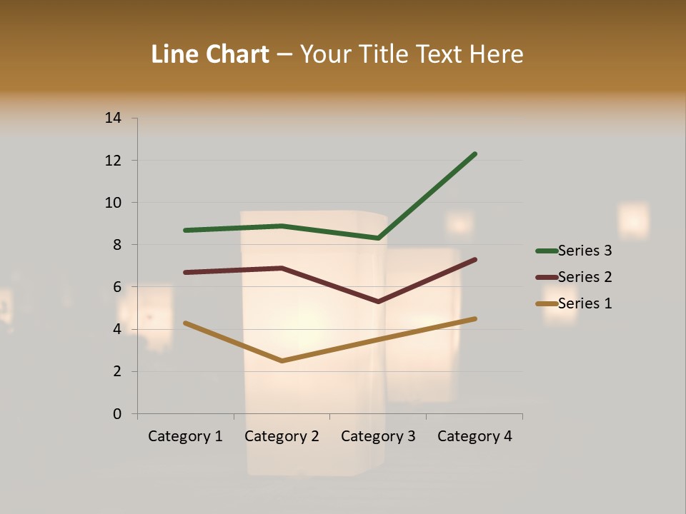 Luminaries At Night PowerPoint Template