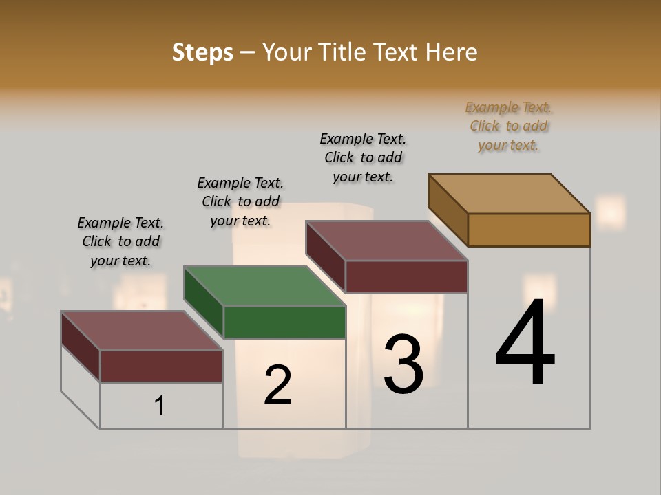 Luminaries At Night PowerPoint Template