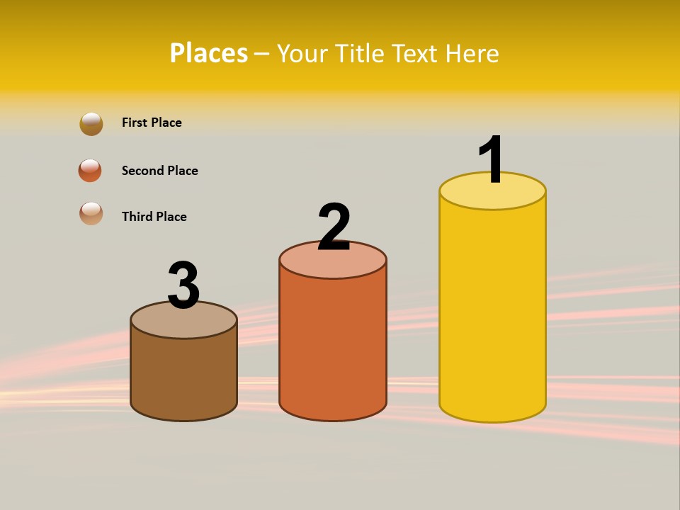 Car Tail Lights PowerPoint Template