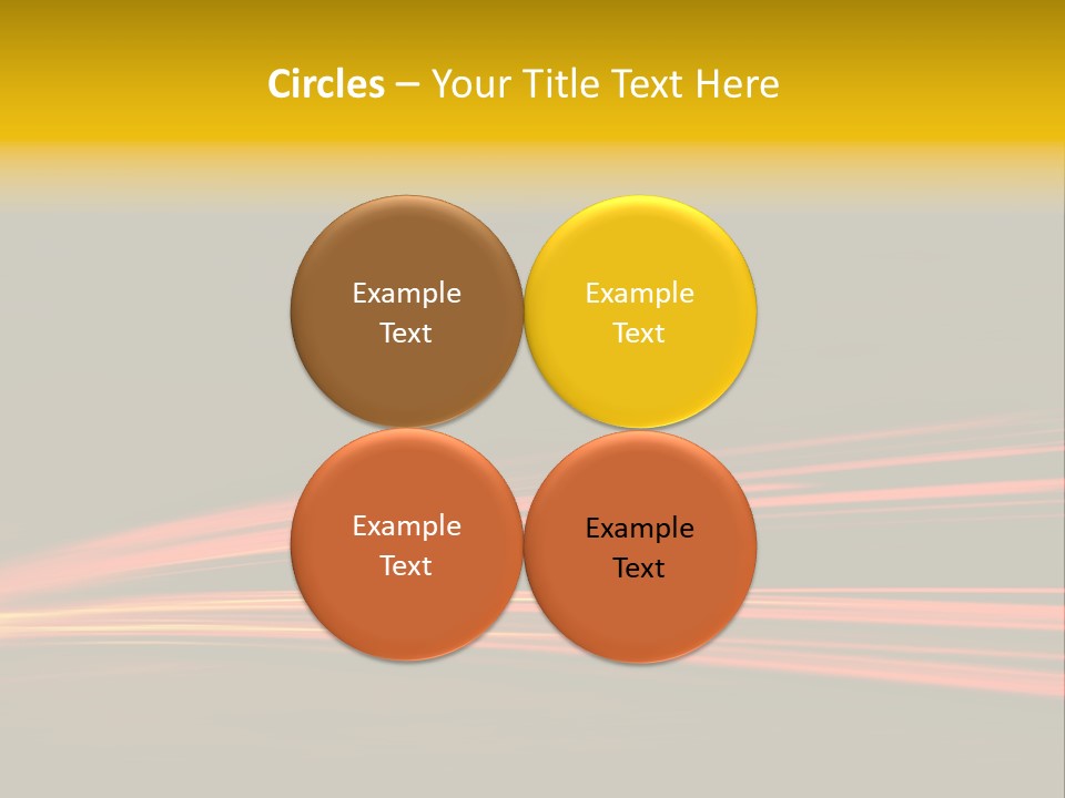 Car Tail Lights PowerPoint Template