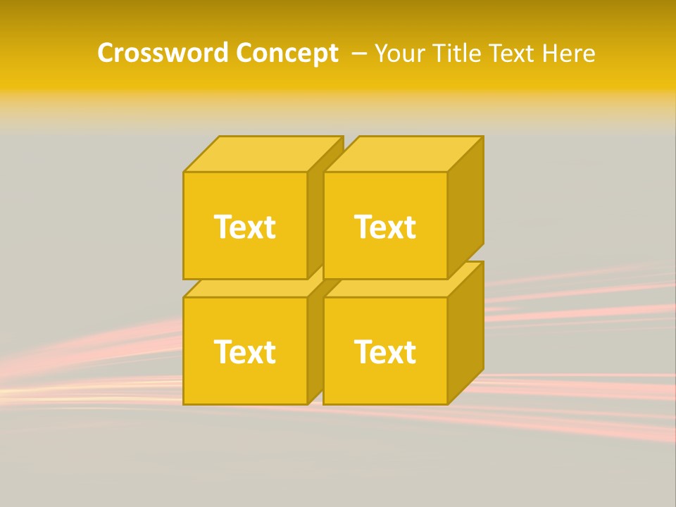 Car Tail Lights PowerPoint Template