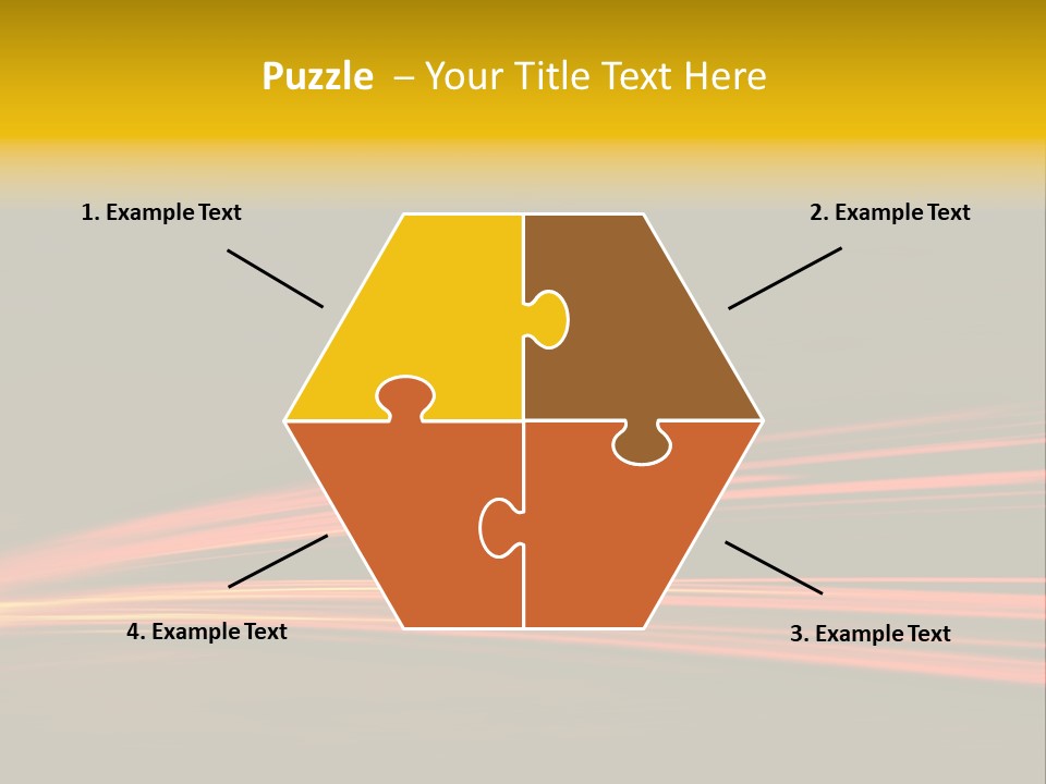 Car Tail Lights PowerPoint Template