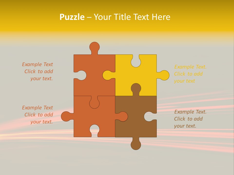 Car Tail Lights PowerPoint Template