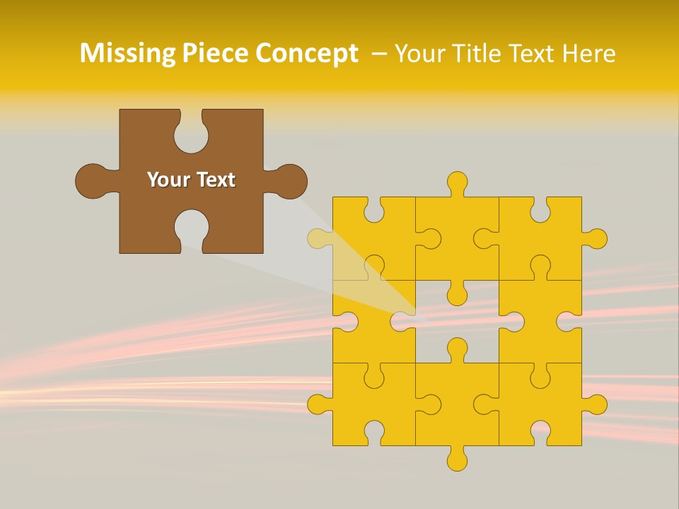 Car Tail Lights PowerPoint Template