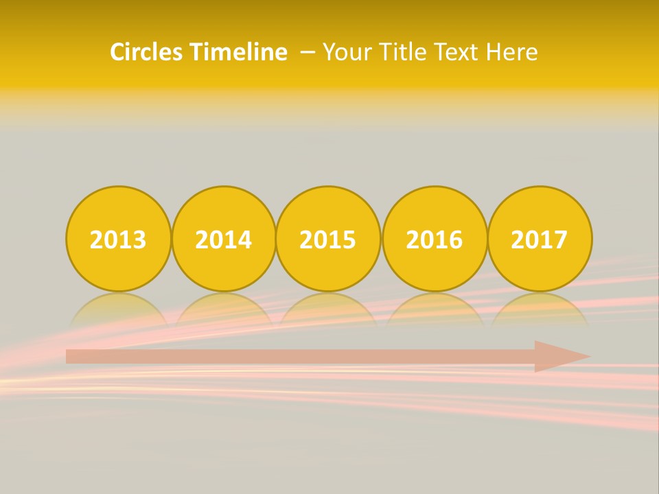 Car Tail Lights PowerPoint Template