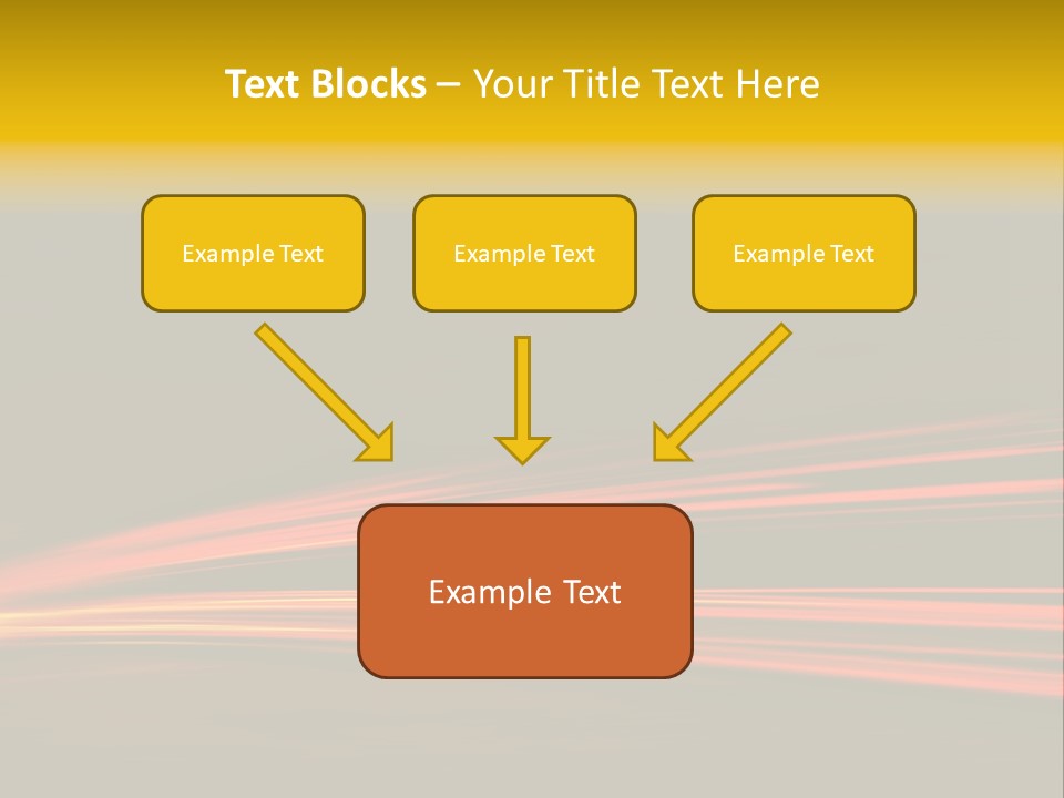 Car Tail Lights PowerPoint Template