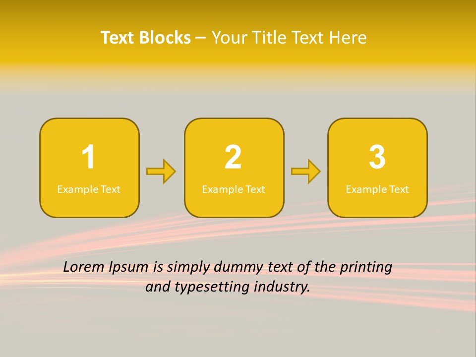 Car Tail Lights PowerPoint Template