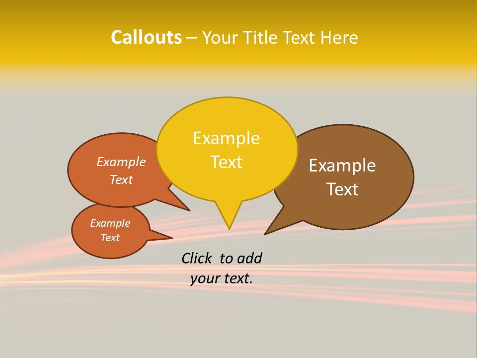 Car Tail Lights PowerPoint Template