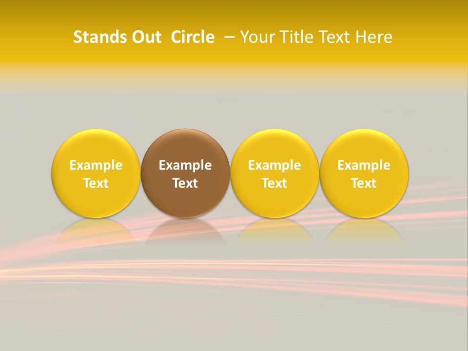 Car Tail Lights PowerPoint Template