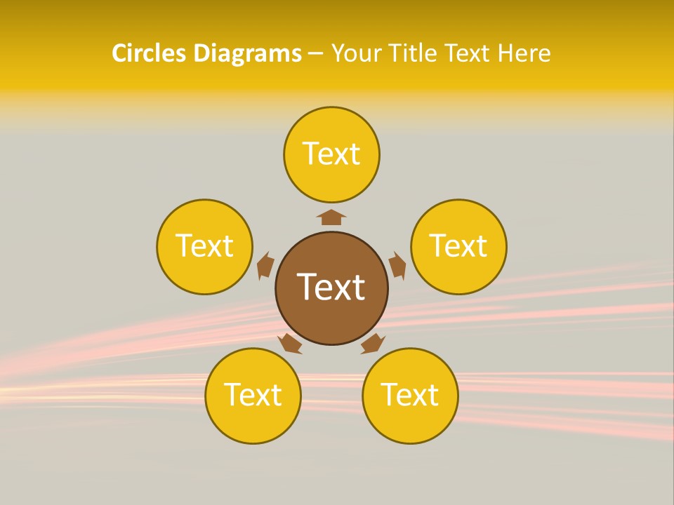Car Tail Lights PowerPoint Template