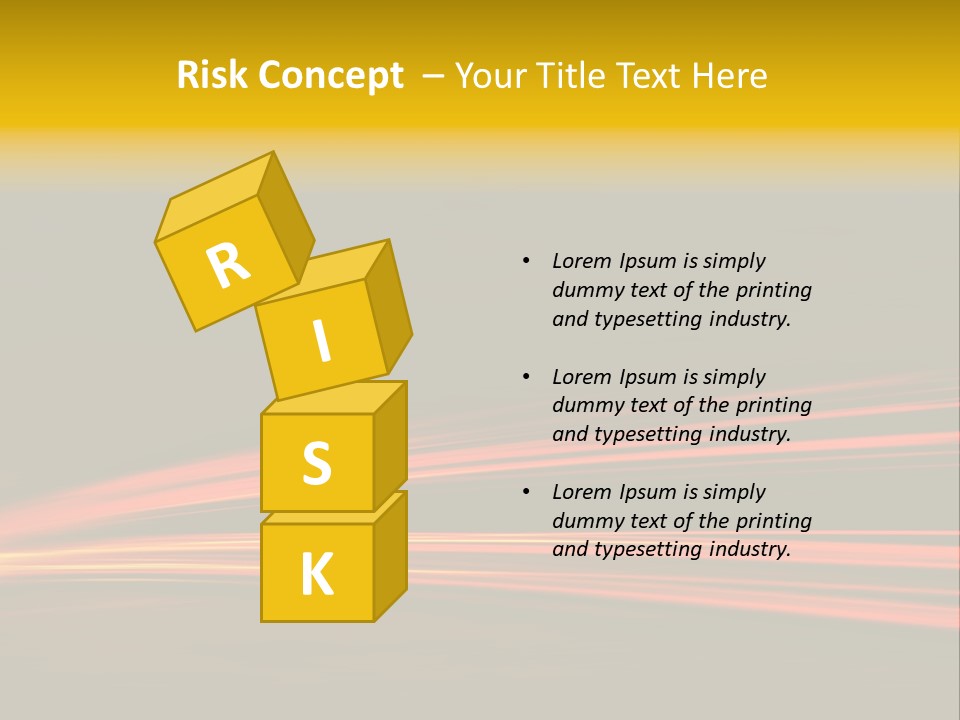 Car Tail Lights PowerPoint Template