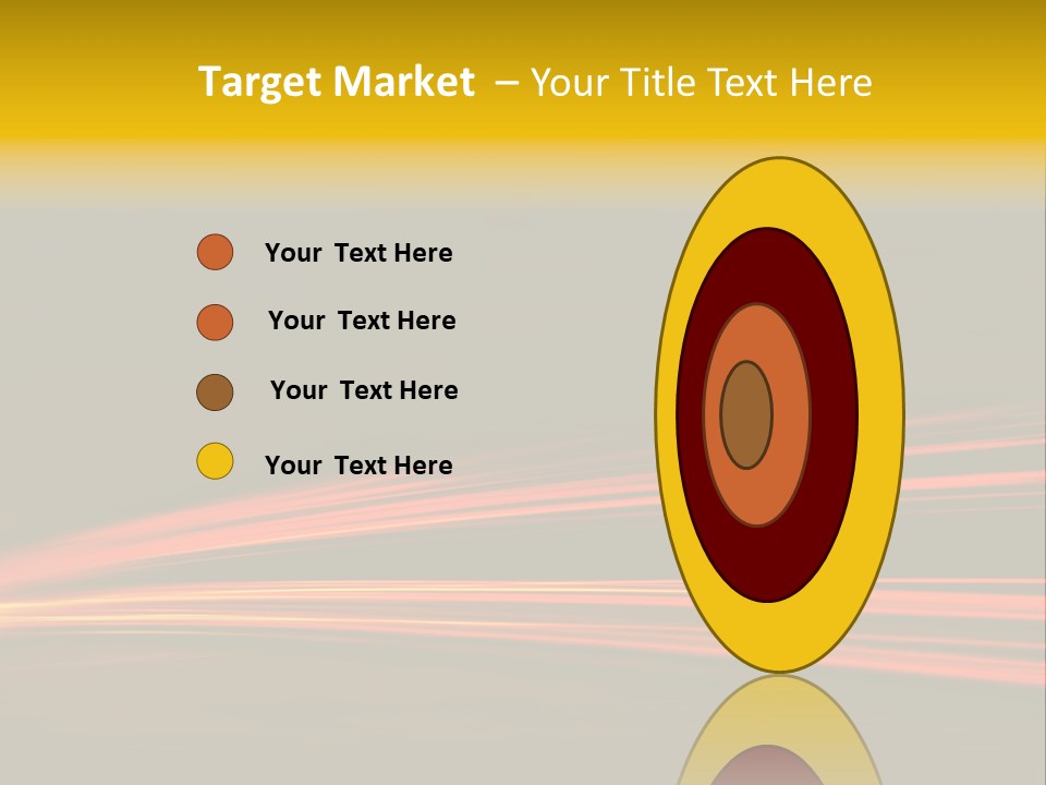 Car Tail Lights PowerPoint Template