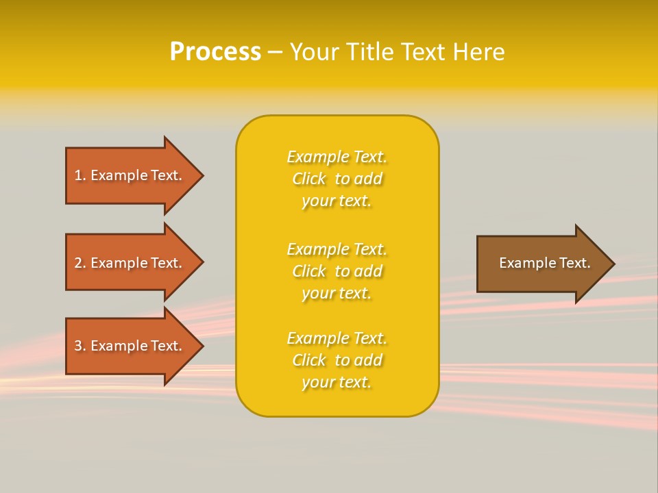 Car Tail Lights PowerPoint Template