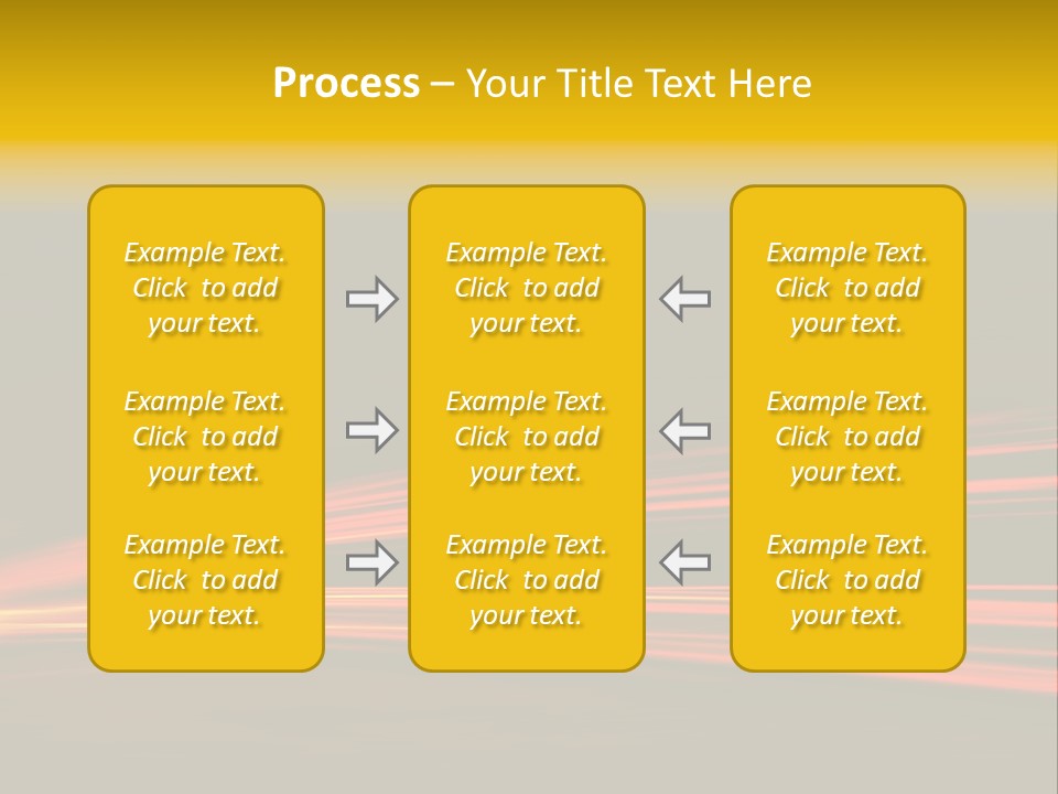 Car Tail Lights PowerPoint Template