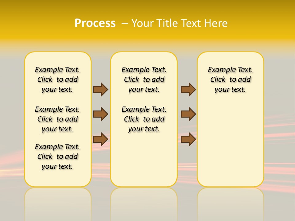 Car Tail Lights PowerPoint Template