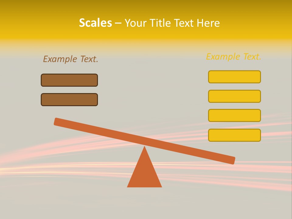 Car Tail Lights PowerPoint Template