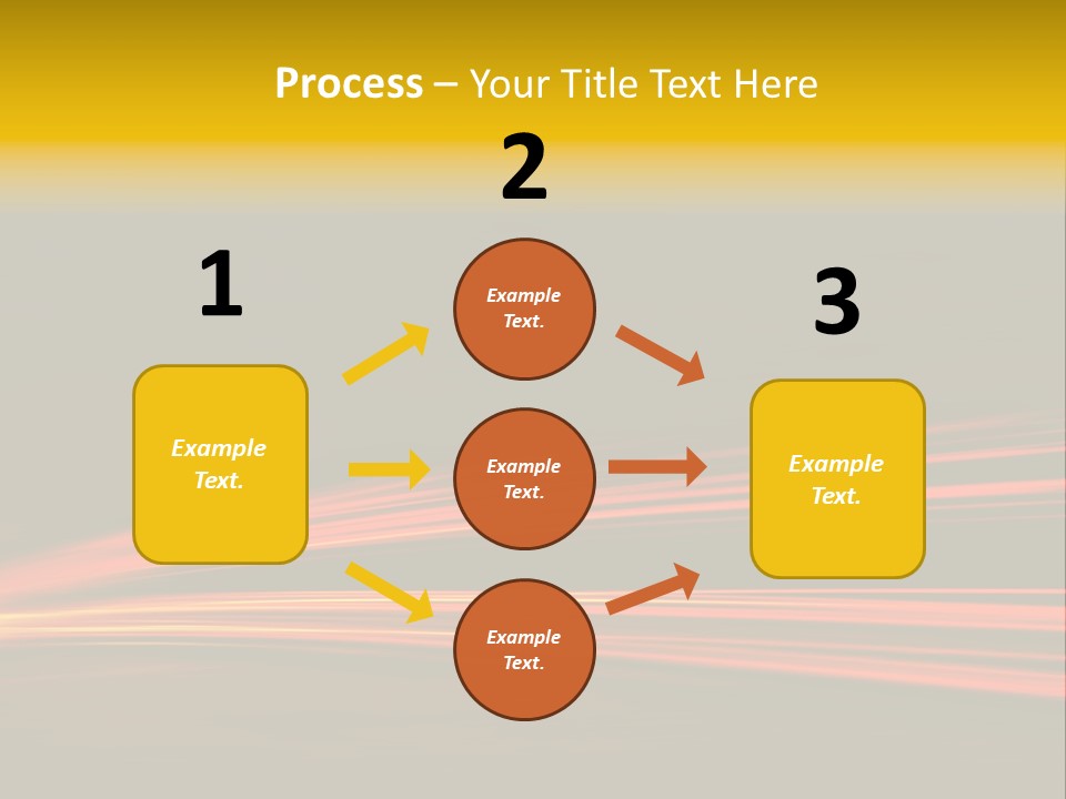 Car Tail Lights PowerPoint Template