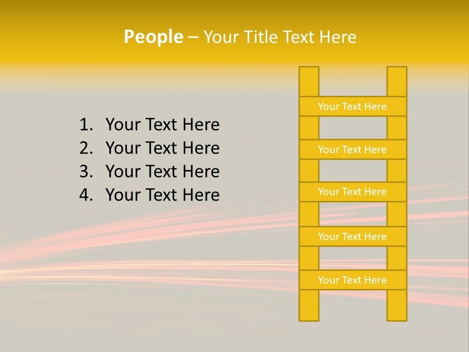 Car Tail Lights PowerPoint Template