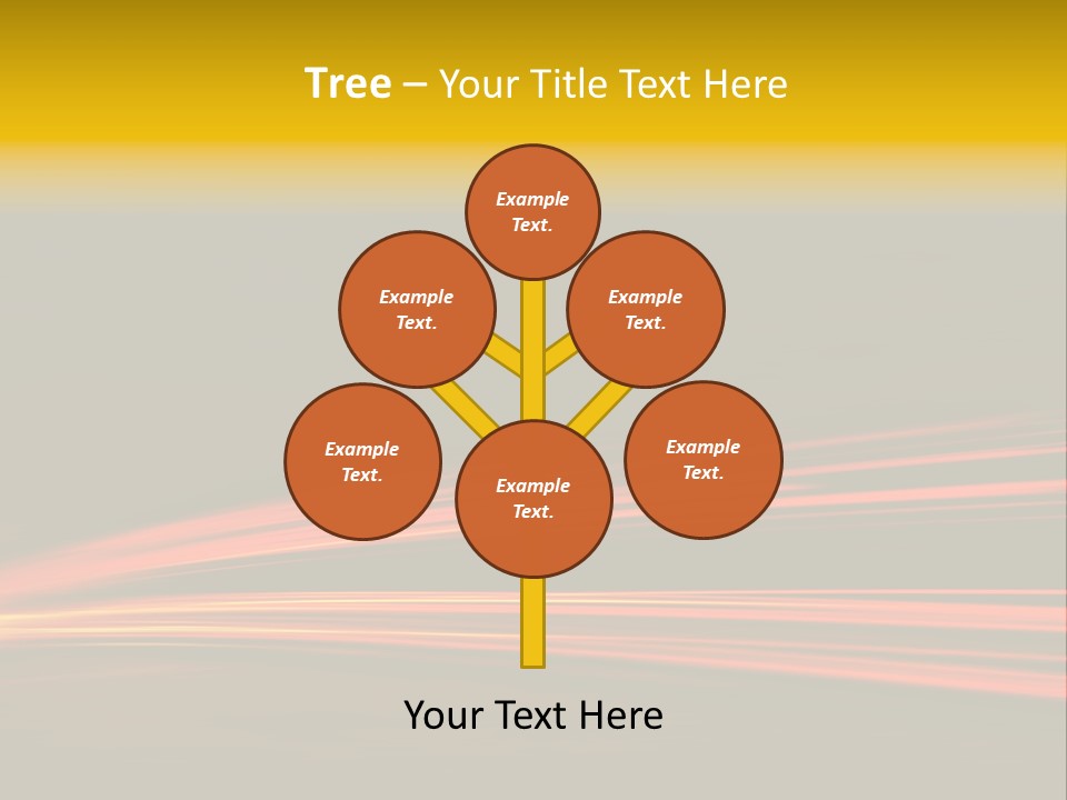 Car Tail Lights PowerPoint Template