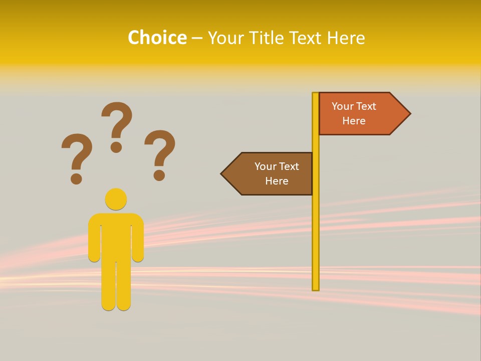 Car Tail Lights PowerPoint Template
