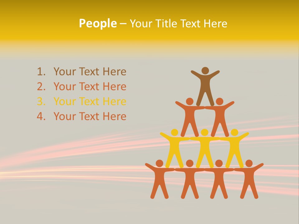 Car Tail Lights PowerPoint Template