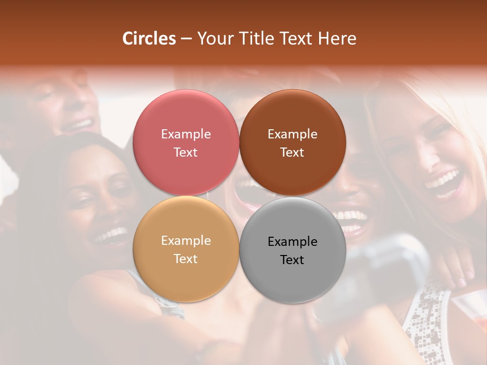 Modern Urban City With Freeway Traffic At Night, Dark City Skyline, Down Town Los Angeles PowerPoint Template