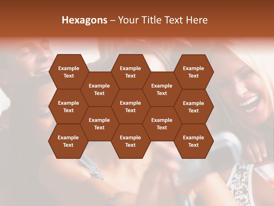 Modern Urban City With Freeway Traffic At Night, Dark City Skyline, Down Town Los Angeles PowerPoint Template