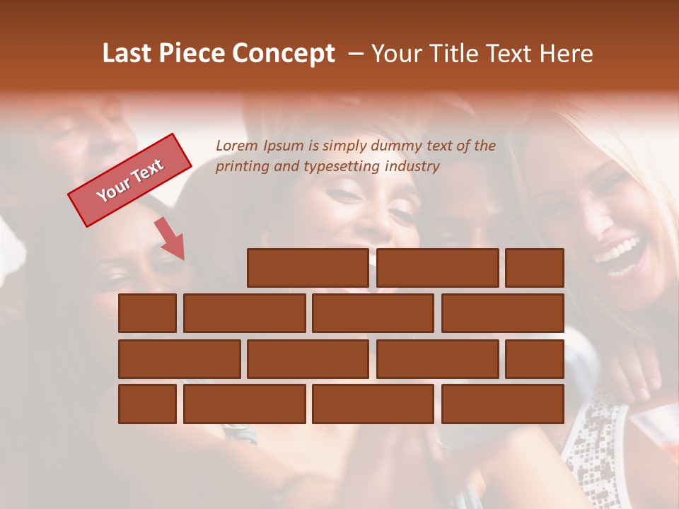 Modern Urban City With Freeway Traffic At Night, Dark City Skyline, Down Town Los Angeles PowerPoint Template