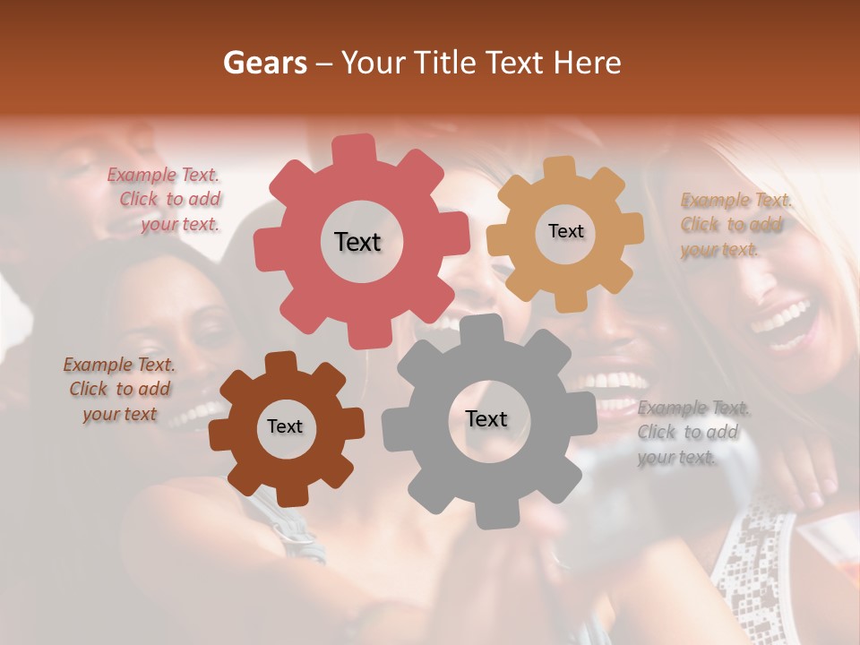 Modern Urban City With Freeway Traffic At Night, Dark City Skyline, Down Town Los Angeles PowerPoint Template