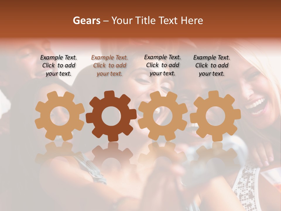 Modern Urban City With Freeway Traffic At Night, Dark City Skyline, Down Town Los Angeles PowerPoint Template