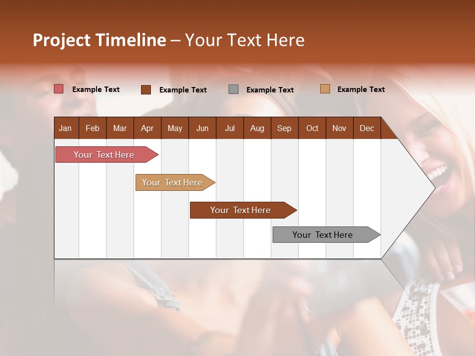 Modern Urban City With Freeway Traffic At Night, Dark City Skyline, Down Town Los Angeles PowerPoint Template