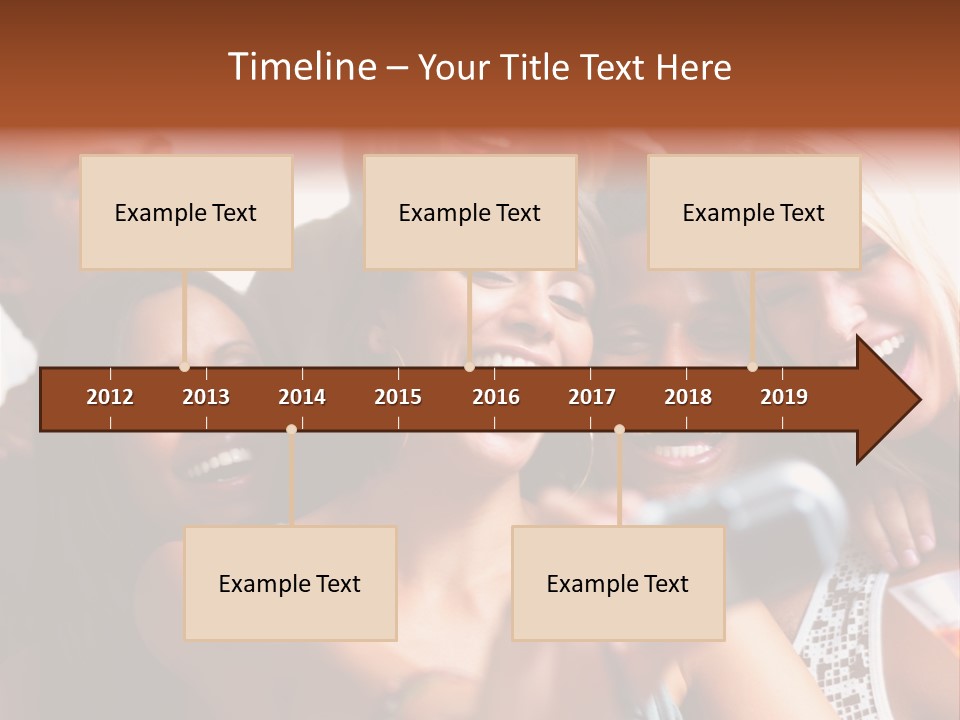 Modern Urban City With Freeway Traffic At Night, Dark City Skyline, Down Town Los Angeles PowerPoint Template