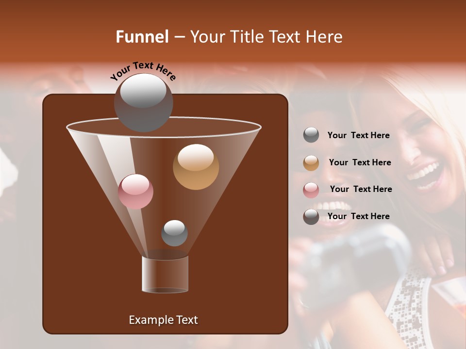 Modern Urban City With Freeway Traffic At Night, Dark City Skyline, Down Town Los Angeles PowerPoint Template