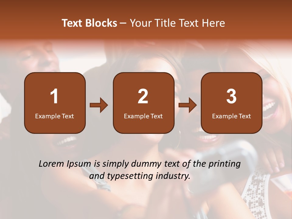 Modern Urban City With Freeway Traffic At Night, Dark City Skyline, Down Town Los Angeles PowerPoint Template