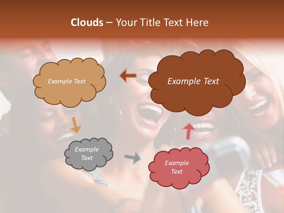 Modern Urban City With Freeway Traffic At Night, Dark City Skyline, Down Town Los Angeles PowerPoint Template