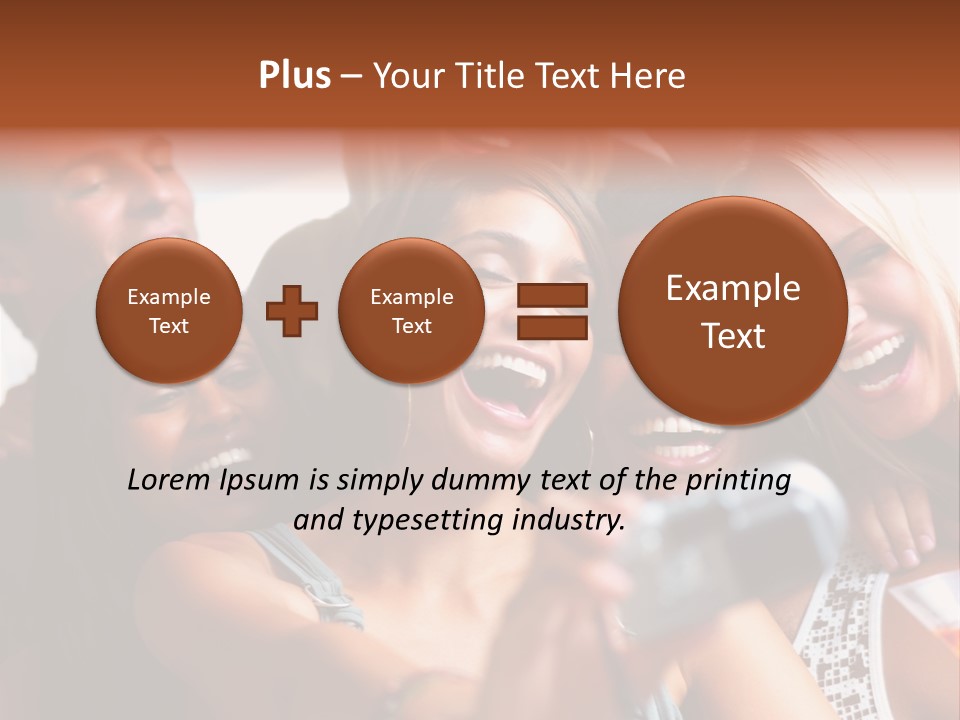 Modern Urban City With Freeway Traffic At Night, Dark City Skyline, Down Town Los Angeles PowerPoint Template