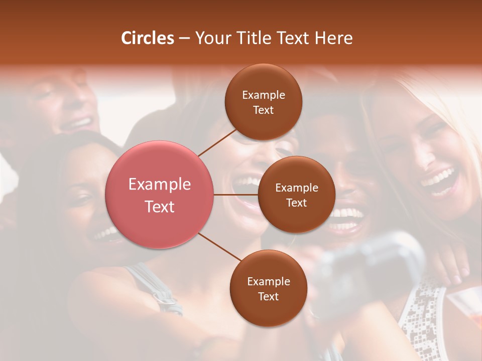 Modern Urban City With Freeway Traffic At Night, Dark City Skyline, Down Town Los Angeles PowerPoint Template