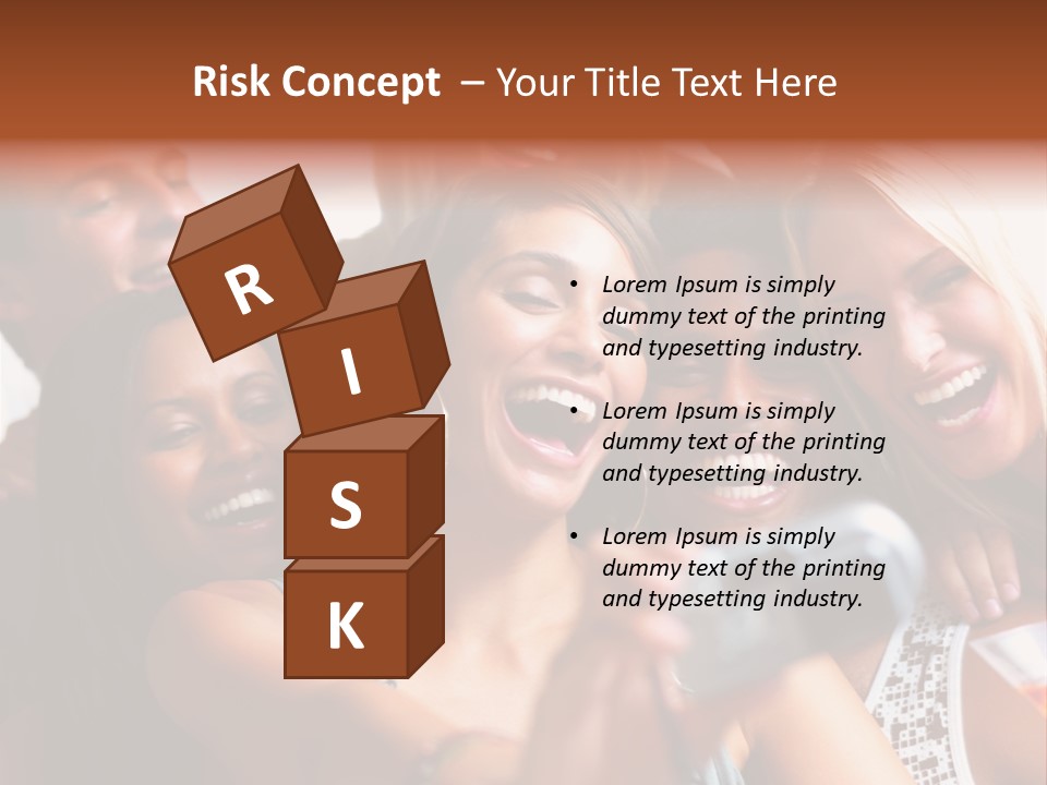 Modern Urban City With Freeway Traffic At Night, Dark City Skyline, Down Town Los Angeles PowerPoint Template