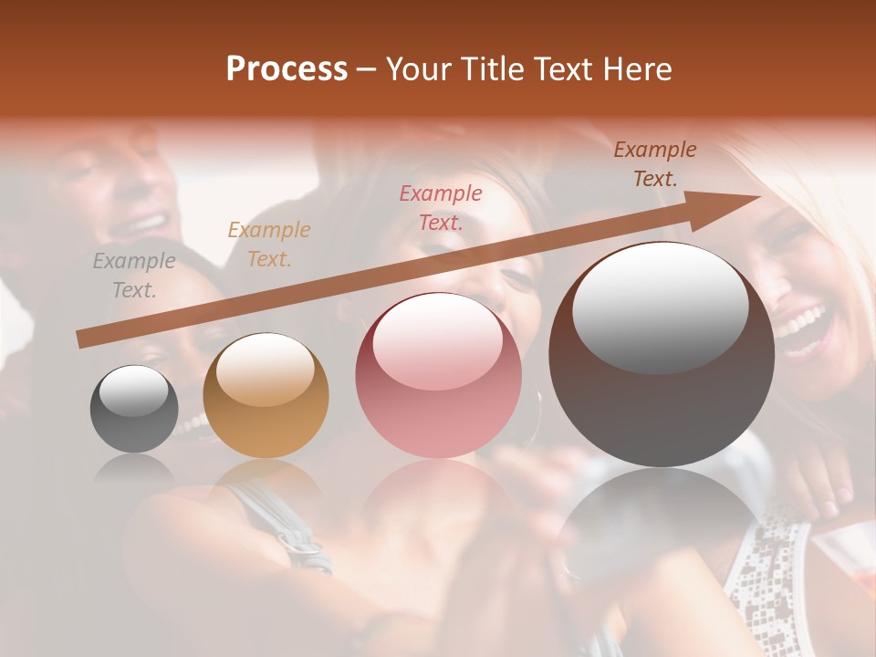 Modern Urban City With Freeway Traffic At Night, Dark City Skyline, Down Town Los Angeles PowerPoint Template