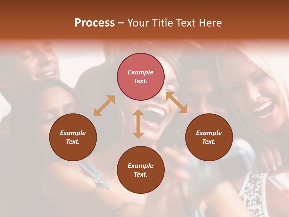 Modern Urban City With Freeway Traffic At Night, Dark City Skyline, Down Town Los Angeles PowerPoint Template