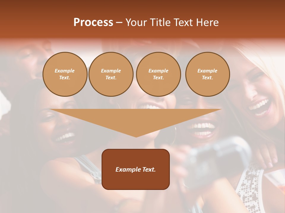 Modern Urban City With Freeway Traffic At Night, Dark City Skyline, Down Town Los Angeles PowerPoint Template