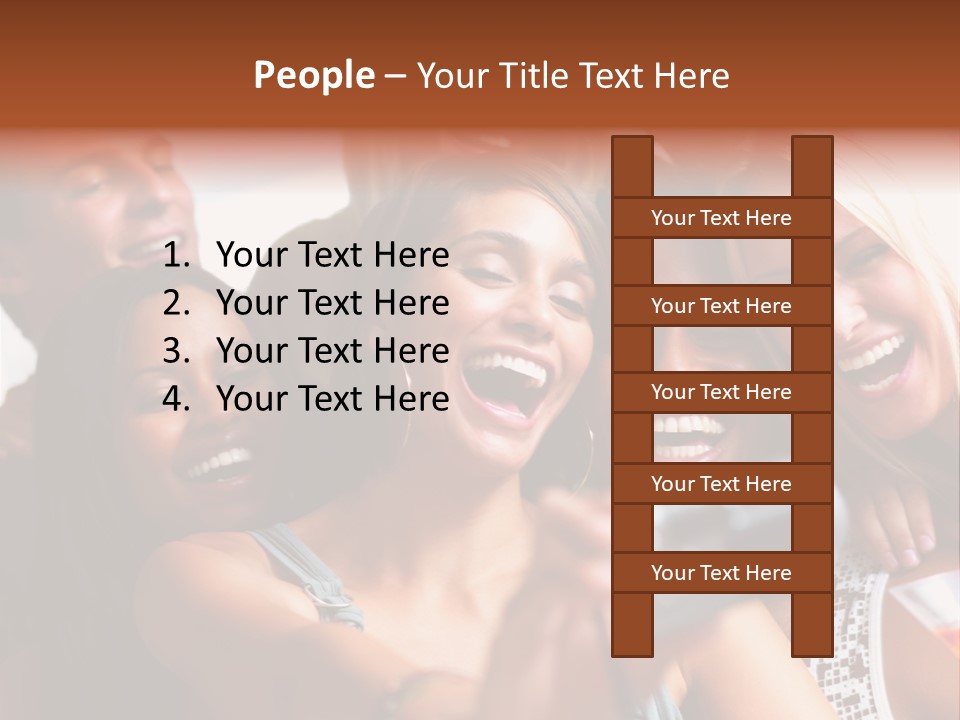 Modern Urban City With Freeway Traffic At Night, Dark City Skyline, Down Town Los Angeles PowerPoint Template