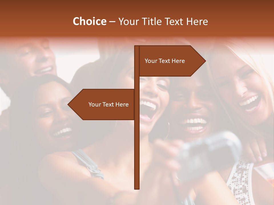 Modern Urban City With Freeway Traffic At Night, Dark City Skyline, Down Town Los Angeles PowerPoint Template