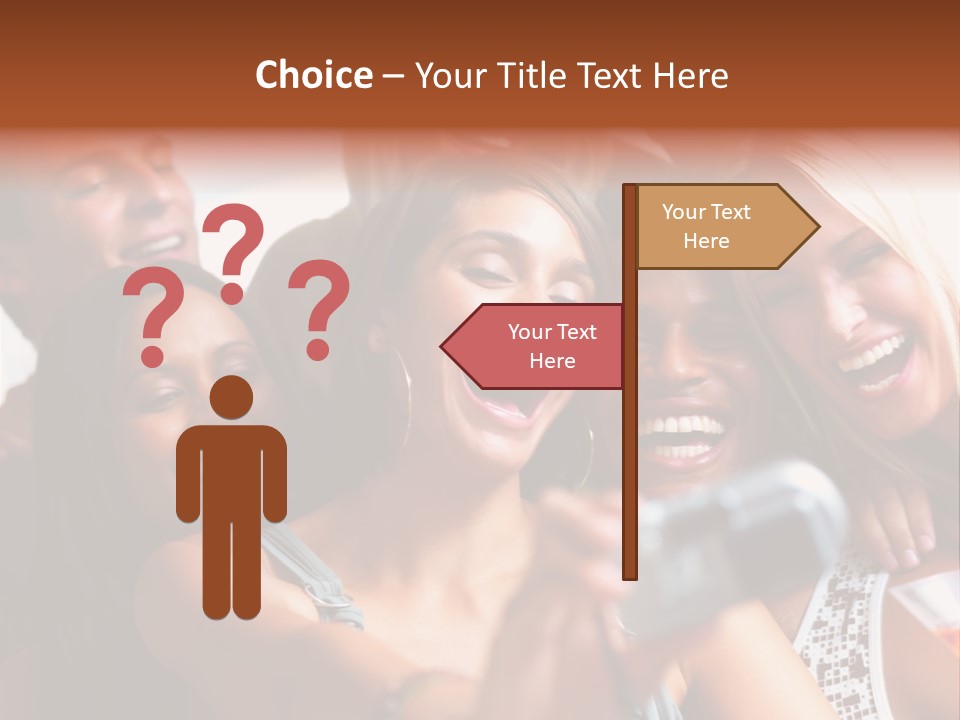 Modern Urban City With Freeway Traffic At Night, Dark City Skyline, Down Town Los Angeles PowerPoint Template